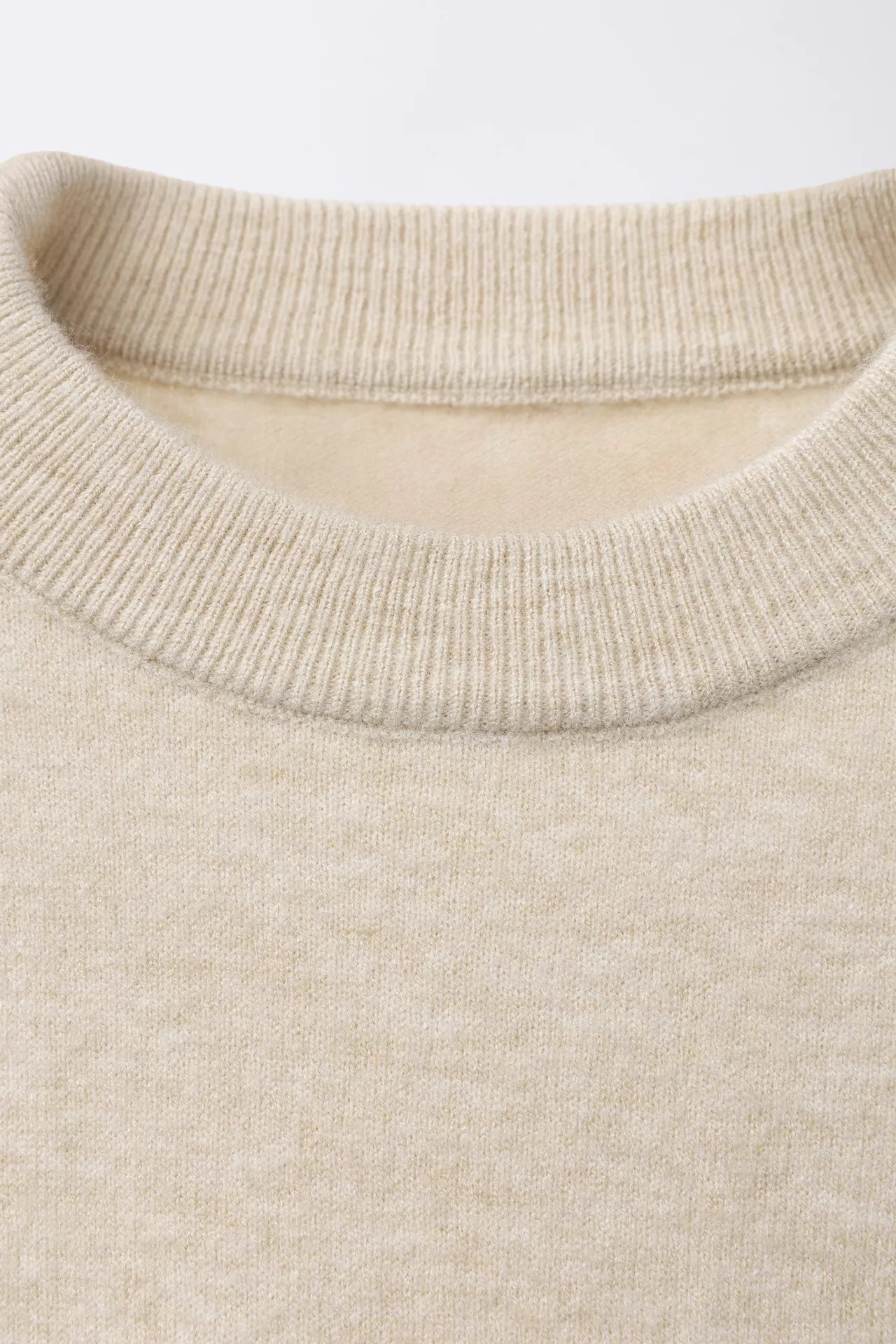 BASIC KNIT JUMPER - BEIGE