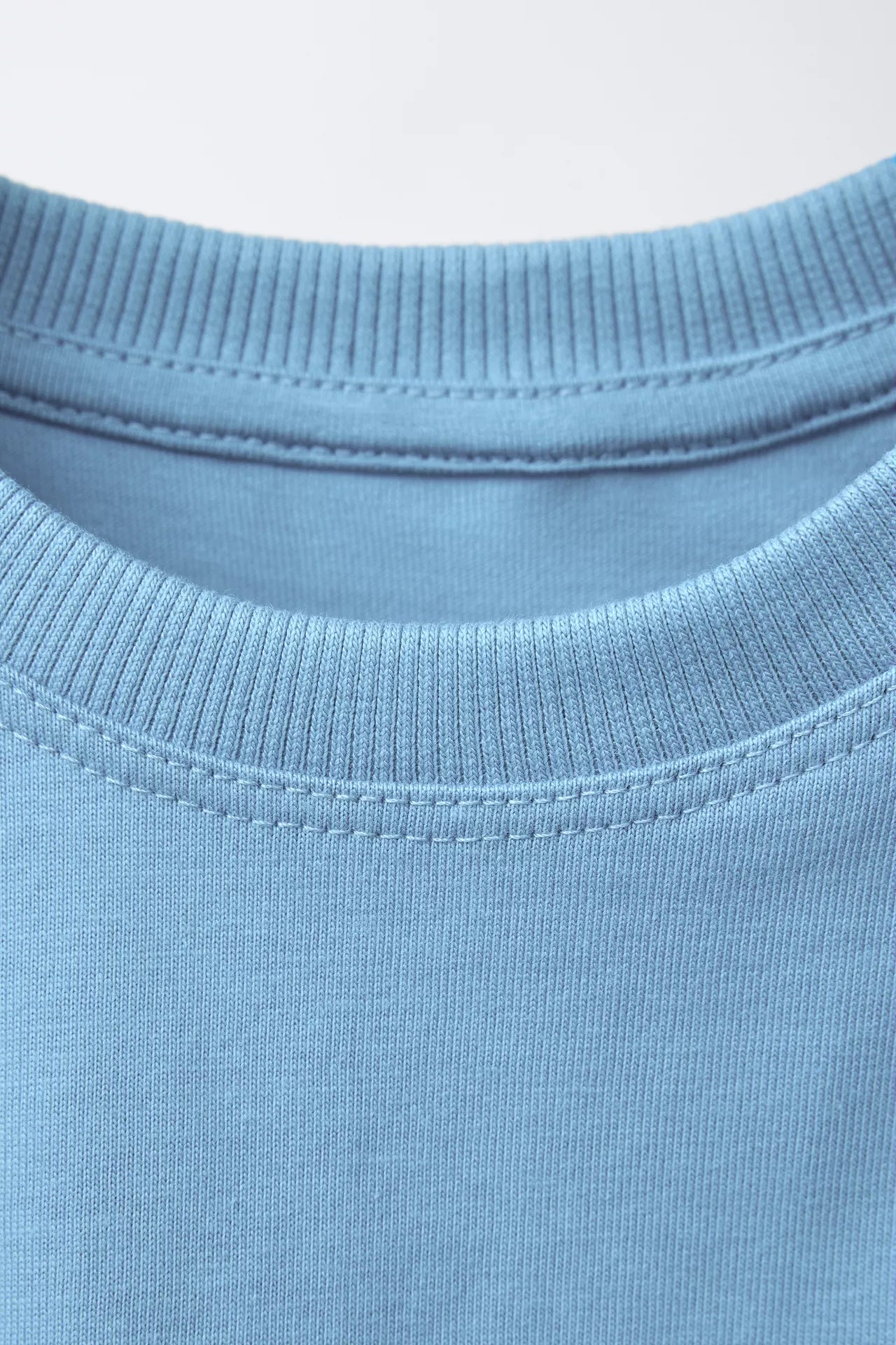 BASIC POCKET LOOK T SHIRT - SKY BLUE