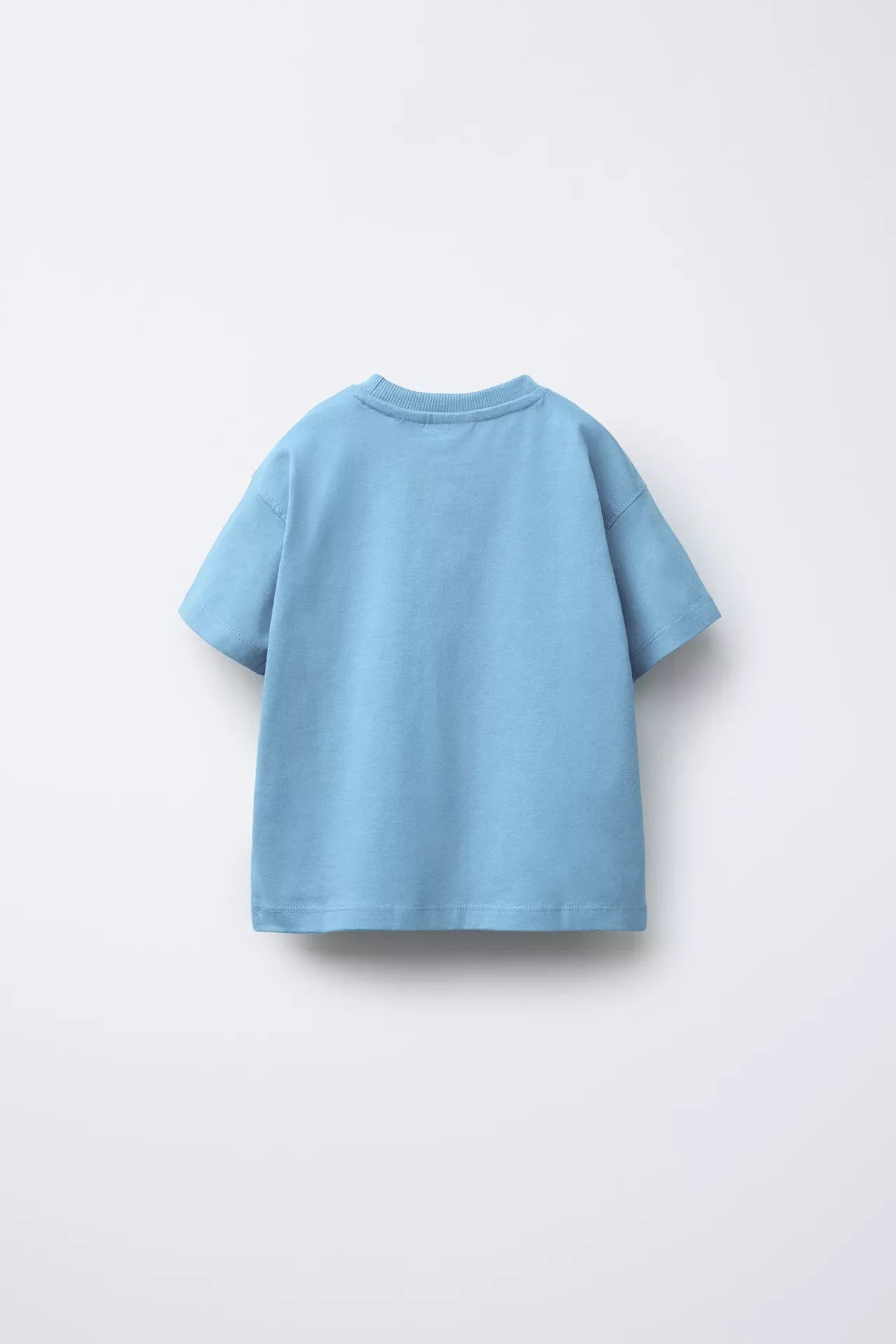BASIC POCKET LOOK T SHIRT - SKY BLUE