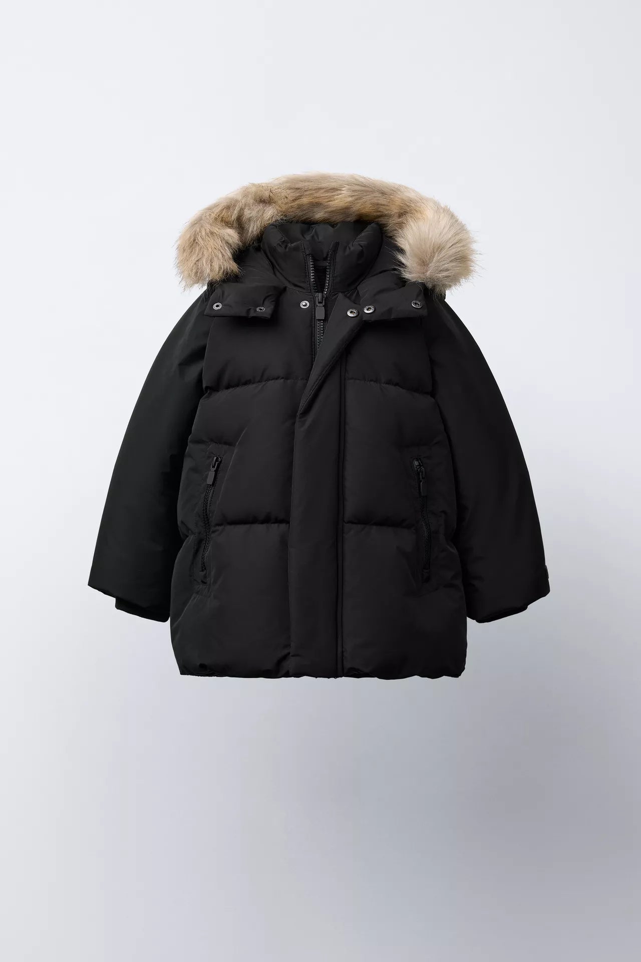 PUFFER JACKET - BLACK