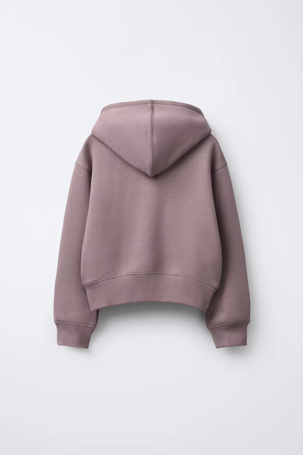 BASIC PATCH LOGO HOODIE - PALE PINK