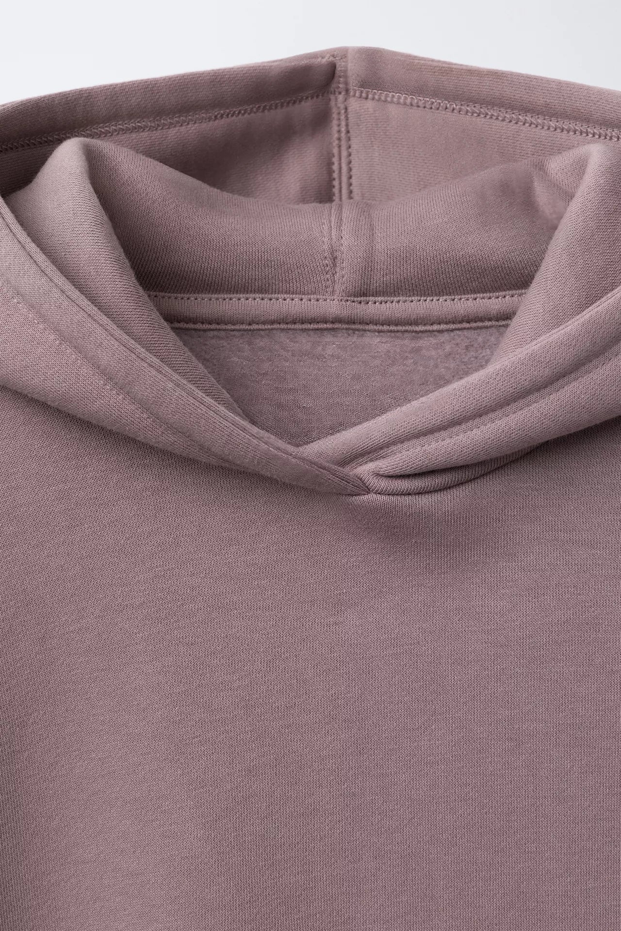 BASIC PATCH LOGO HOODIE - PALE PINK
